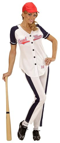 W WIDMANN MILANO Party Fashion - Kostüm Baseball Spielerin, Sportler, Beruf, Faschingskostüme