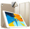 VAGHVEO Hülle für iPad Pro 9,7 Zoll 2016 Leichtgewicht Ständer Schutzhülle [Auto Schlafen/Wecken] mit Flexibel Weicher TPU Rückseite Cover Leder Hüllen für Apple iPad Pro 9.7 A1673/ A1674/ A1675, Gold