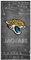 NFL Jacksonville Jaguars Unisex Jacksonville Jaguars Chalk Playbook Schild Team Color 6x12