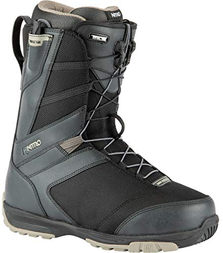 Nitro Herren Anthem TLS '22 All Mountain Freeride Freestyle Schnellschnürsystem Boot Snowboardboot, Black, 280