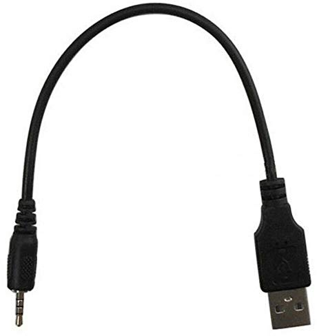 BODYART 2.5mm USB Charging Cable Charger Power Cable Cord Adapter for JBL Synchros E50BT Bluetooth headphones