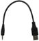 BODYART 2.5mm USB Charging Cable Charger Power Cable Cord Adapter for JBL Synchros E50BT Bluetooth headphones