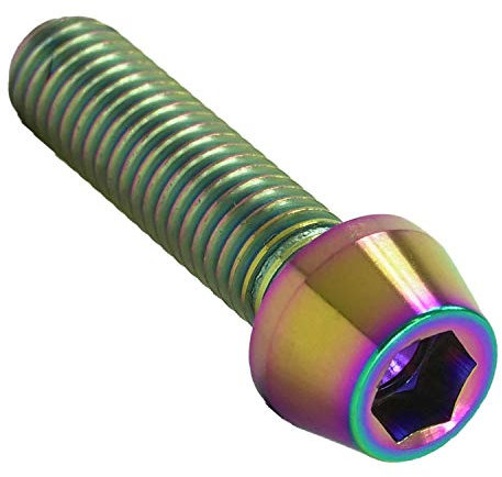 F26 Titan M6 Schraube DIN912 konisch (neochrom, 20)