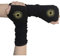 Skateboard Frog Frauen Handschuhe Goth Arm Ärmel Cool Black Moon Cross Printed Hip Hop Armstulpen (Sun)