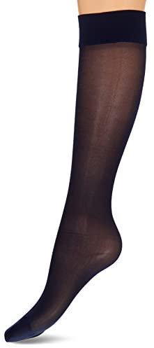 Nur Die Damen Knie Fit in Form Strumpfwaren, Dunkelblau, Einheitsgröße EU