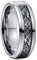 Vakki 8mm Silber Wolframcarbid Ringe Inlay Keltischer Drache und Schwarze Kohlefaser Paar Ring Gedenkring Innenring Hochpoliert Größe 71(22.6)