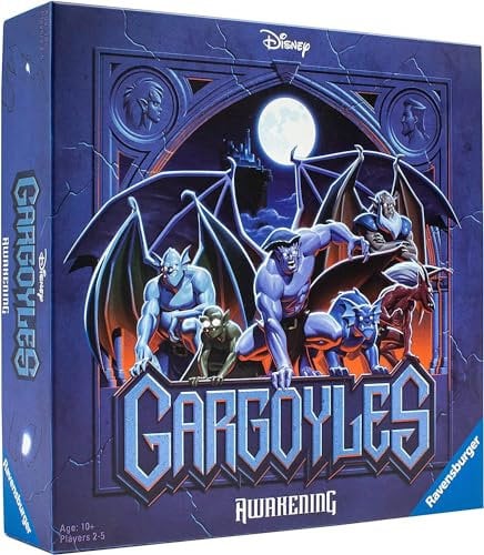 Ravensburger Disney Gargoyles - Immersive Family Strategy Board Games for Kids and Adults Age 10 Years Up - 2 to 5 Players