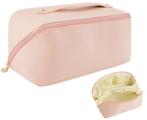Beauty Case da Viaggio Donna Pochette Borsa da Trucco Pochette Trucchi Trousse Borsa da Trucc Astuccio da Toilette Piccola