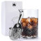 24oz/ 700ml Cocktail Mixing Glass & Strainer Set, Raisaplin Martini Cocktail Stirring Glass Thick Bottom Hand Blown Crystal Bartending Glasses Perfect for Mixing Old Fashioned Manhattan Negroni