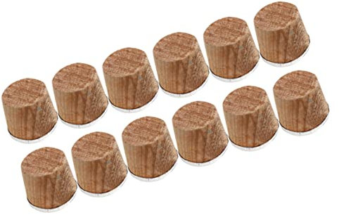 GAXIRE 10St Wasserkocher Korkstecker holzstopfen holzdeckel Sichere Flaschenverschlüsse Flaschen mit Schraubverschluss Weinsparer Weinsiegel Flaschenverschluss Korkstecker aus Holz Bambus
