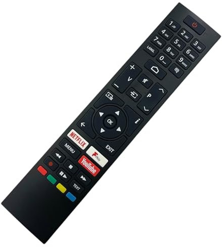 Genuine Replacement RC43159 CT-8558 TV Remote Control Compatible with Toshiba 43UA2063DBL 50UA2063DB 55UA2063DB Ultra HD Android LED