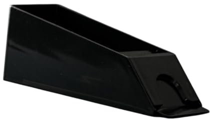 harayaa Tarjetas del Zapato de Trato Deseche la Bandeja, el dispensador de Tarjetas de Juego Zapato de Concesionario acrílico para Salas de Estar, Negro, M