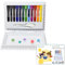 Drawing Pens - Water Floating Art Painting Pens,12-Color Markers with Spoon, Creative Stationery for Boys Girls Preschoolers Kindergarten School