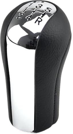 Kompatibel mit Toyota Kompatibel mit Corolla Kompatibel mit Aygo Kompatibel mit Verso RAV4 Kompatibel mit Yaris Kompatibel mit Vitz 5 6 Gang Schaltknauf Hebel Schalthebel(Chrome)