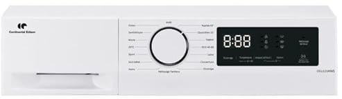Lave-linge hublot CONTINENTAL EDISON CELL1214IWS -12kg - Largeur 60 cm - Classe A - 1400 trs/min - moteur induction - blanc