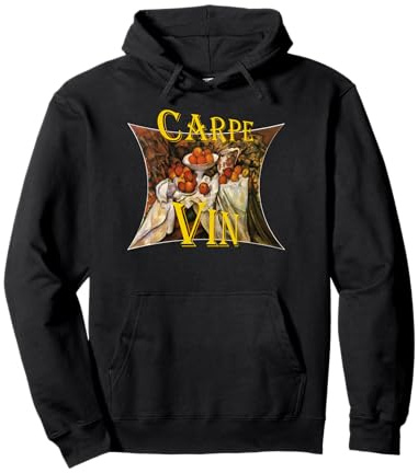 Carpe Vin Diem Vino Vino Rojo Blanco Seize Cabernet Sauvignon Sudadera con Capucha