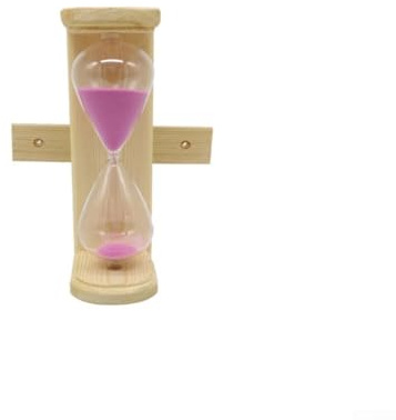 ZMdooreasy Sablier compact en bois de 15 minutes pour une surveillance précise pendant la relaxation au sauna