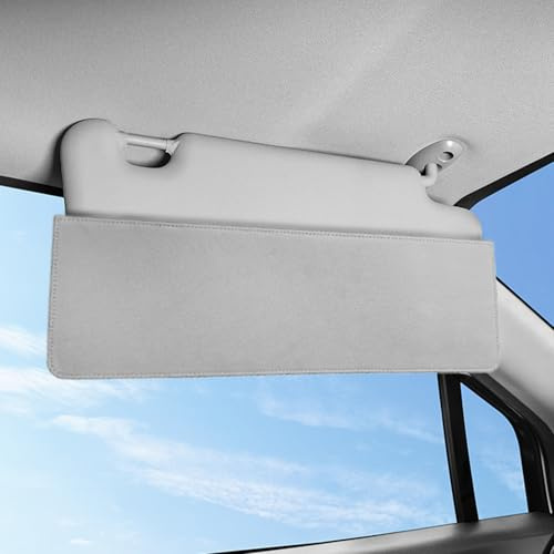 SVCEQZE Auto Visier Sonnenschutz Verlängerung Sun Visor Extender Blendfreie Sonnenblendenverlängerung Für Fahrer Oder Beifahrer, Anti-Reflets Und Protection UV Frontscheiben Sonnenblende Verlängerung