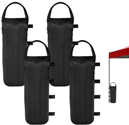 4 PcsGazebo Weights Sand Bags,Sandbag Weights Bagss,TentSandbags forGazebos