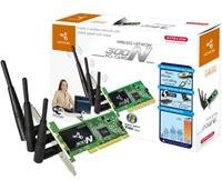 Sitecom WL-181 scheda di rete e adattatore