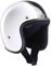 Bandit Helmets Jethelm Classic Jet, Motorradhelm ohne ECE mit Sonnenschild, Sports-Farbe:white black;Größe:S(55-56cm)