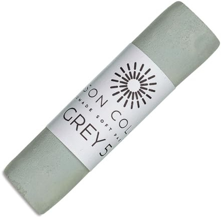 Jack Richeson Unison Soft Pastel Stick, Grey 5
