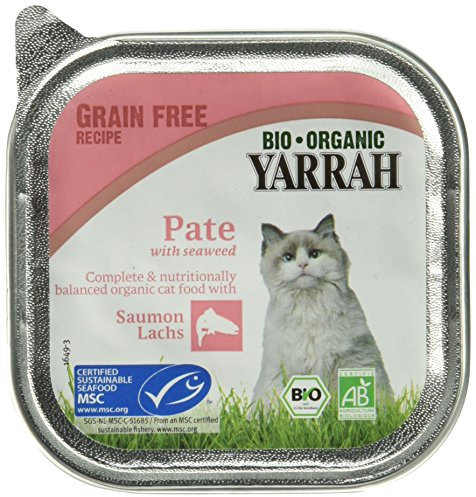 Yarrah Bio Pate Lachs mit Seetang, 100g