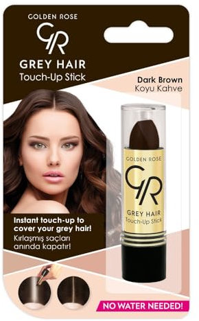 Golden Rose Gray Hair Touch-up stick (02 Dark Brown) by Golden Rose