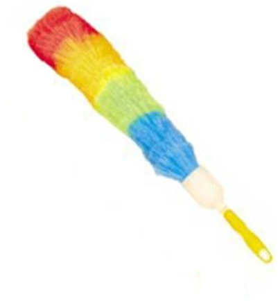 Hallways Electrostatic Feather Style Duster & Retractable Cover Anti-Static Blue Yellow Green