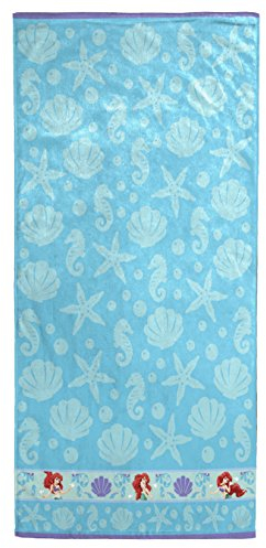 Disney Little Mermaid Badetuch, Baumwolle, Blau