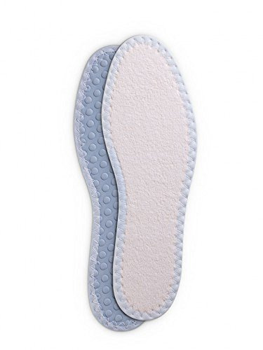Collonil Ocean Blue - Frottee-Barfuss-Sohle für Erwachsene und Kinder (Gr. 24-46) + Rema Einlagenbeutel