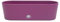 Kunststoff Flori Blumenkasten dunkelviolett L 36.0cm B 13.5cm H 11.0cm