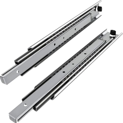 Junker 2 Stück Vollauszüge KV1-80-H53-L1100-NF 110 cm (1100 mm) Kugelführung belastbarkeit 80 bis 100 kg