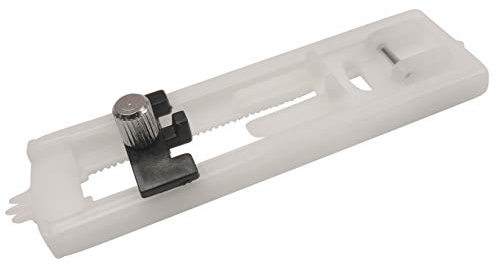 Knopflochschiene Knopfloch Nähfuß für Carina, Lidl, Aldi, FIF, TCM, Silvercrest, AEG, Privileg, Medion Janome, Veritas, Toyota, Quasatron, Amysa, Singer und W 6 Nähmaschine