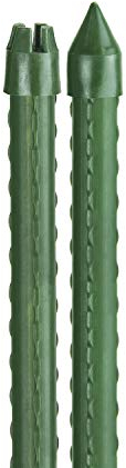 bellissa - Rankhilfe Kunststoff grün 25er Set 180cm Ø 16mm Rankstäbe - Hochwertige Pflanzenstütze mit Stahlkern für Rankpflanzen - Pflanzstäbe aus Plastik widerstandsfähig & für Garten & Balkon
