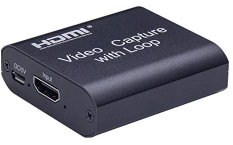 TenYua Video Capture Card USB 2.0 HDMI Video Grabber Record Box for PS4 Game DVD Camcorder HD Camera Recording Live Streaming