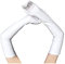Faxianther Afinder Damen Lange Handschuhe Lederhandschuhe Wet Look Leder-Optik Handschuhe Sexy Abendhandschuhe Winter Warm Brauthandschuhe