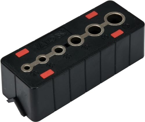 Bohrlehre Bohrschablone Lochreihe für Senkrecht Bohren 4, 5, 6, 8, 10, 12 mm