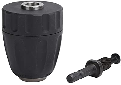Mandrino per Trapano, Mandrino per Trapano da 2-13 Mm 3/8‑24UNF Mandrino Autoserrante per Conversione Strumenti di Foratura
