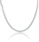 TAIPAN Miami Cuban Link Chain 5mm breit 65cm lang Kette aus 925 Sterlingsilber Silberkette Herren Damen inkl. Beutel, Putztuch, Zertifikat (65)