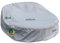 Mehr Garten Housse de Protection lit de Jardin | Ø 225 x 55/80 cm | Polyester tissé Oxford 600D, Couleur : Gris