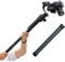 VBESTLIFE 25CM Upgrade Gimbal Prolunga Barra in Fibra di Carbonio Leggera, Viti Universali 1/4in per Ronin S, SC, per Gru, per Moza AirCross, per Stabilizzatori FeiyuTech