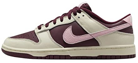 NIKE Dunk Low Retro Chaussures de Basket-Ball pour Femme Ivoire pâle Rose Medium 48 EU, Ivoire pâle, Rose pâle, Taille M, 48.5 EU