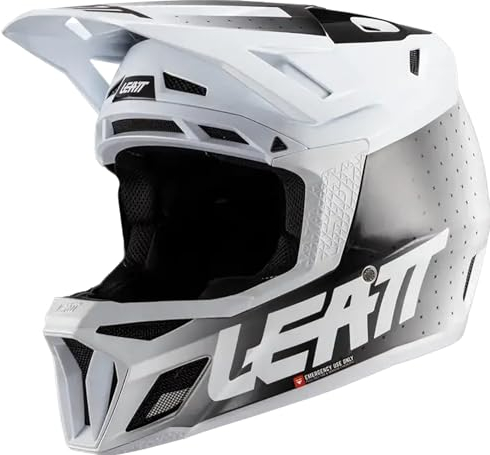 Gravity 8.0 MTB-Helm – Weiß Weiß – S 55–56 cm