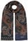 Stetson Multicolour Paisley Wollschal - Mehrfarbiger Schal aus 100% Wolle - Eleganter Webschal - Für Damen und Herren - Herbst/Winter - Damenschal - Herrenschal dunkelblau One Size