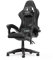 bigzzia Gaming Stuhl Gaming Chair-Ergonomischer PC Stuhl, 90-135° Rückenlehne PC Stuhl mit Kopfstütze Lendenstütze, Gamer Sessel für Jugendliche und Erwachsene (ohne LED, schwarz)