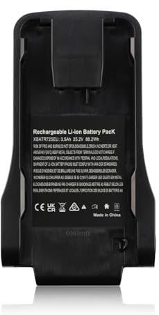 K KYUER 3500mAh Aspirador Batería para Shark IZ300UK IZ300UKT IZ300EU IZ300EUT IZ320EU IZ320EUT IZ300UKTDB IZ320UK IZ320UKT IZ640H IZ662H Cordless Vertex Pro Stick Vacuum Battery XBATR725EU 88.2Wh