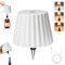 Lampada da bottiglia a LED ricaricabile, lampada da bottiglia da infilare, lampada senza fili, 3 colori, dimmerabile, lampada per collo della bottiglia, lampada touch per bottiglie, luce per (Bianco)