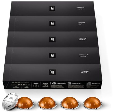 Nespresso Vertuo, Orafio, Medium Roast Espresso, 50 capsules à expresso, 38 ml