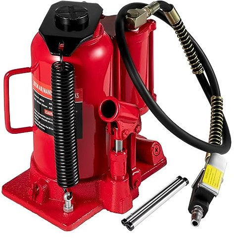 STRAFBRG Gato hidráulico de Botella de Aire Gato de Coche Resistente Manual de 20 toneladas Apto for camión automático,Alta Capacidad De Carga